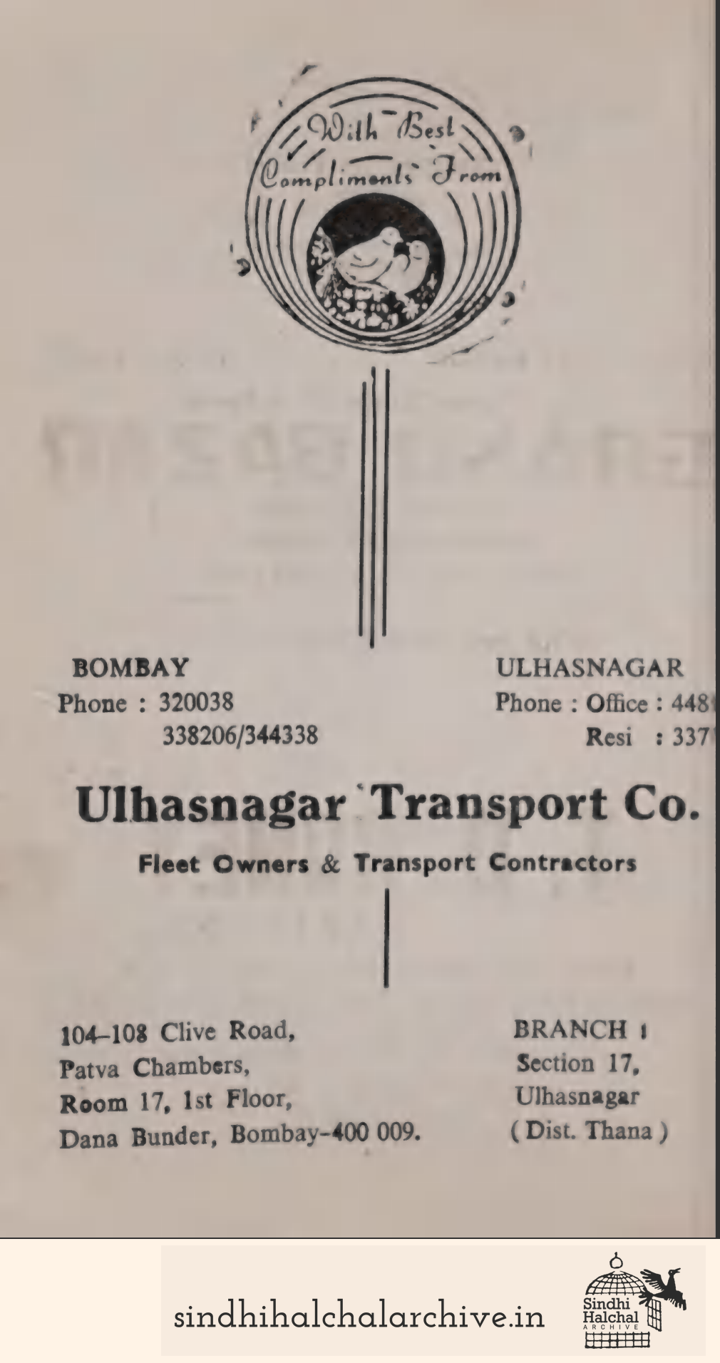 Image of AD Ulhasnagar Transport Co.